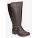Women's Bay Boot by Easy Street in Brown (Size 10 M)