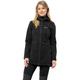 Funktionsjacke JACK WOLFSKIN "WINDHAIN COAT W" Gr. XXL, schwarz (black) Damen Jacken Übergangsjacken