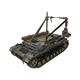 Aetheria Static Resin Alloy Tank Model, War Park 1/30 WWII Axis Realistic Military Tank Miniature Scene Model Ornament (Painted Version)