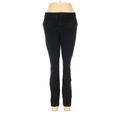 Ann Taylor LOFT Outlet Jeans - High Rise Skinny Leg Denim: Black Bottoms - Women's Size 8 Petite - Black Wash