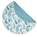 Whale Themed 40"x40" Cotton Quilted Playmat, Caspian Crane Baby Polyester in Blue | 40 H x 40 W x 40 D in | Wayfair BC-130PM