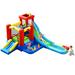 Gymax 10.8' x 14.75' Bounce House w/ Water Slide in Blue/Green/Red | 88.8 H x 129.6 W x 177 D in | Wayfair GYM09707