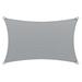 ColourTree Reinforced Super Ring Rectangle Shade Sail, Steel in Gray | 144 W x 192 D in | Wayfair kit-TAWR1216-9