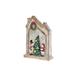 The Holiday Aisle® Christmas Led Polyresin House w/ Double Snowman | 13.75 H x 3.75 W x 10 D in | Wayfair D9567527C78548A7BAA2AF0E942BBC53