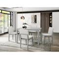 Wildon Home® Aristida Square 47" L x 30" W Dining Set Wood in Gray | 30 H x 30 W x 47 D in | Wayfair 2D9F19000FA14088A8F4F349D4B34990