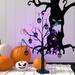 The Holiday Aisle® 2FT Black Spooky Halloween Tree Light w/ 24 LED Orange Lights | 24 H x 9 W x 9 D in | Wayfair 2DD658BDA3A84ACDB0ECD8C422D20FF0