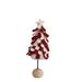 The Holiday Aisle® Handmade Wool Felt Tree w/ Star & Wood Ball Base | 13 H x 5 W x 5 D in | Wayfair EFF14B0D0FBE4C269DDBB2DE01C2F61B