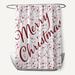 The Holiday Aisle® Jaddiel Floral Shower Curtain by E by Design Polyester in Gray | 73 H x 70 W in | Wayfair 9BE388450EA1421F8C8E7F356DB787D5