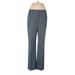 Le Suit Dress Pants - High Rise: Blue Bottoms - Women's Size 8