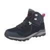 Wanderschuh JACK WOLFSKIN "SUNSET HIKE TEXAPORE MID W", Gr. 41, blau (night blau), Leder, Textil, sportlich, Schuhe, Wasserdicht