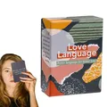 Jeu de cartes de langue d'amour pour les couples jeu de conversation question intérieure du maire