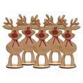 dtydtpe christmas decorations home decor personalized freestanding reindeeres family names christmas deer reindeeres standing tabletop table ornament holiday decoration for christmas party