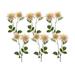 Melrose International Blush Pink Dahlia Flower Stem (Set of 6)