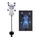 31 Height Solar Garden Stake Lights Solar Angel Patio Decor with 7 LEDs Solar Stake Lights Outdoor LED Waterproof Solar Powered Decorative Light