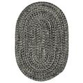 Porch & Den Rockspring Braided Polypropylene Indoor/ Outdoor Oval Rug Black 2X11 12 Runner Runner Outdoor Indoor Runner Oval