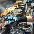 Viadha BBQ Barbecue Glove Heat Insulation Anti-scalding BBQ Barbecue Meat Oven Microwave Barbecue Resistance High-temperature Glove Non-slip Silicone Anti-burn Glove