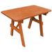 Kunkle Holdings LLC Pressure Treated Pine 5 Traditional Picnic Table Redwood Stain