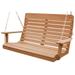 Kunkle Holdings LLC Pressure Treated Pine 4 Highback Swing Cedar Stain