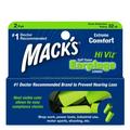 Mackâ€™s Hi Viz Soft Foam Earplugs 2 Pair â€“ Most Visible Color Easy Compliance Checks 32dB High NRR â€“ Comfortable Safe Ear Plugs for Shop Work Industrial Use Motor Sports and Shooting