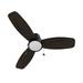 CARRO Reed 48-inch Indoor Ceiling Fan with Pull Chain Dimmable LED Light Kit & Reversible DC motors. - N/A