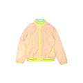 Stella McCartney Windbreaker Jackets: Pink Print Jackets & Outerwear - Kids Girl's Size 12