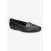 Women's Thrill Pointed Toe Loafer by Easy Street in Black Metallic Floral (Size 10 M)