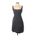 Elie Tahari Casual Dress - Party: Black Print Dresses - Women's Size 4