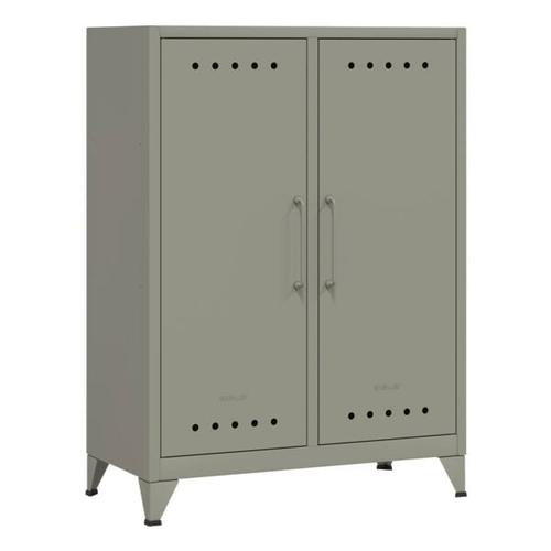 Sideboard »FERN Middle« grau, Bisley, 80×110 cm