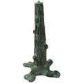 B65 Tree Trunk Sundial Pedestal Base Cast Iron With Painted Finish 16-Inch Height