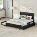 Merax Metal Storage Platform Bed with Twin Size Trundle