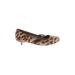 Kate Spade New York Heels: Slip-on Kitten Heel Boho Chic Tan Leopard Print Shoes - Women's Size 8 1/2 - Round Toe