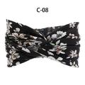 Criss Cross Headwear Yoga Running Fitness Elastic Hair Bands Head Wrap Hair Accessories Women Headbands C-08