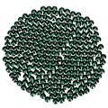 Rhinestones Flatback Rhinestones for CraftsÃ‚ Glass Nail rhinestones Nail Gems Crystals Non Hotfix Rhinestones forÃ‚ Makeup Bags Shoes Decoration DIY(SS12 1440pcs Emerald)