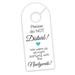 10 Pack Wedding Door Hanger Sign Hotel Welcome Bag Signs Do Not Disturb Sign (DH8-AQ-WT)