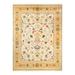 Eclectic One-of-a-Kind Hand-Knotted Area Rug - Ivory 9 1 x 12 4