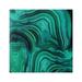Stupell Green & Blue Malachite Abstract Abstract Painting Gallery Wrapped Canvas Print Wall Art