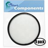 8-Pack Replacement for Hoover UH70401PC Vacuum Primary Filter - Compatible with Hoover Windtunnel 303903001 Primary Filter