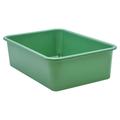 Eucalyptus Green Large Plastic Storage Bin | Bundle of 5