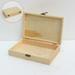 Ceise Wooden Box Storage Crate Gift Idea Jewelry Keepsake Natural Wood Gift Box