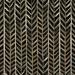 Warm Tribal Texture Chevron black by Tre Sorelle Studios (12 x 12)