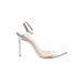 Tony Bianco Heels: Silver Shoes - Women's Size 8 1/2 - Pointed Toe
