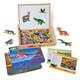 Melissa & Doug National Parks Wooden Picture Matching Magnetic Game - Kids Animal Magnets Activity for Boys and Girls Ages 3+