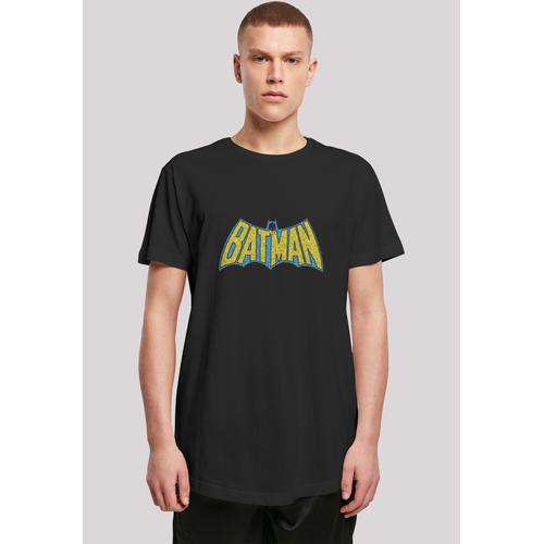 „T-Shirt F4NT4STIC „“DC Comics Superhelden Batman Crackle Logo““ Gr. XL, schwarz Herren Shirts T-Shirts Print“