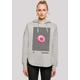 Kapuzenpullover F4NT4STIC "3D PINK RING" Gr. M, grau (grey) Damen Pullover Kapuzenpullover