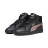 Sneaker PUMA "Smash 3.0 Mid WTR Sneakers Erwachsene", Gr. 37, rosa (schwarz rose gold metallic), Obermaterial: Leder; Futter: Textil; Laufsohle: Gummi, Schuhe