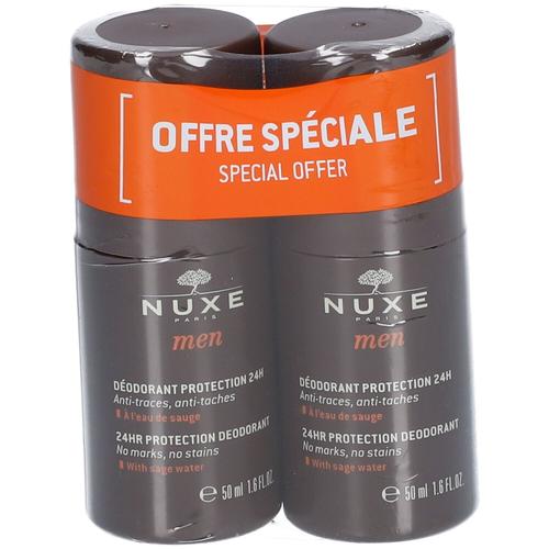 Nuxe Men Deodorant Protection 24 h Doppel 2x50 ml Körperpflege