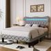 House of Hampton® Hancotte Platform Bed Frame w/ RGB LED Light in Gray | Queen | Wayfair 8E0646C569B140F2B7ED72C21BF972E2