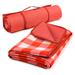 Tirrinia Picnic Waterproof Blanket, 60 x 80 inches Polyester in Red/Pink | 60 H x 80 W in | Wayfair 1TRBW608S1PRD