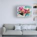 Winston Porter Urban Bouquet 10 On Canvas by Porter Hastings Print Canvas, Cotton in White | 18 H x 24 W x 2 D in | Wayfair