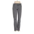 Gap Jeans - Low Rise Skinny Leg Denim: Gray Bottoms - Women's Size 27 - Stonewash